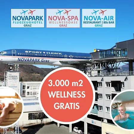 Novapark Flugzeughotel 3* Γκρατς