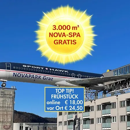 Novapark Flugzeughotel 3* Γκρατς